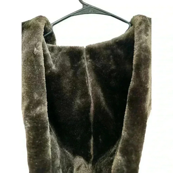 - Coldwater Creek Ultra Plush Hooded Coat in Brown, Size L,  NWT - Picture 8 of 9